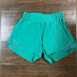 lululemon athletica Teal Women's Athletic Shorts
